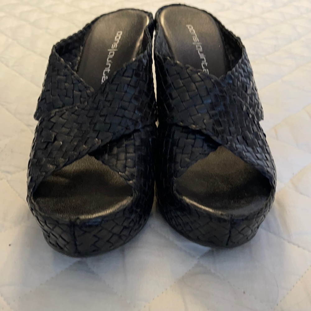 Pons Quintana Esther Wedge in Black